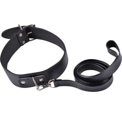 Komplet obroża smycz do dominacji bdsm bondage sex